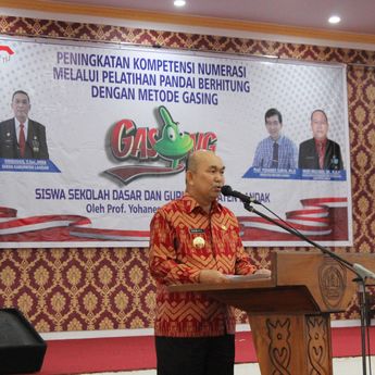 Pj. Bupati Landak Buka Kegiatan Peningkatan Kompetensi Numerasi