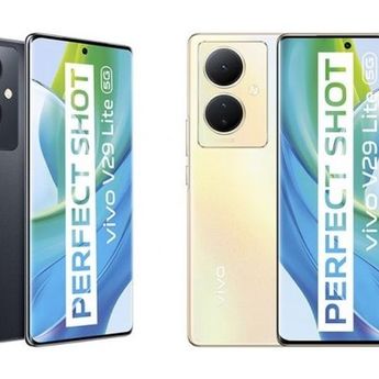 Vivo V29 Lite Resmi, Mirip  Y78 dengan Layar Lengkung