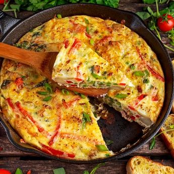 Menu Sarapan Simpel Ala Italia, Berikut Resep Fritata Tahu Bayam