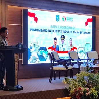 Pemprov Babel Percepat Hilirisasi Timah Batangan, Dengan Rakor Pengembangan Hilirisasi Industri Timah