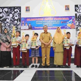 Pemerintah Kabupaten Bangka Gelar Pembinaan Pemenang OSN Jenjang SD 2023