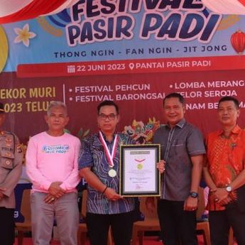 Pemkot Pangkalpinang Pecahkan Rekor MURI Dunia