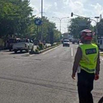 Satlantas Polres Bangka Barat Incar Pelanggar Lalu Lintas di Titik Rawan Kecelakaan   