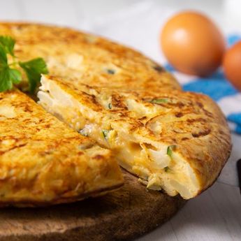Ide Untuk Bekal, Berikut Cara Membuat Omelet Jagung Dan nasi 