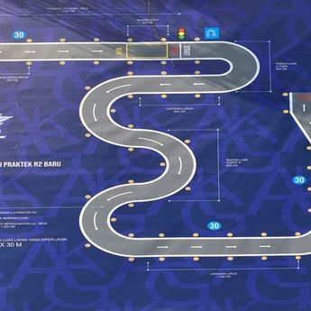 Ujian Untuk Praktik SIM C Terbaru, Variasi Rintangan Tergantung Wilayah Satpas  