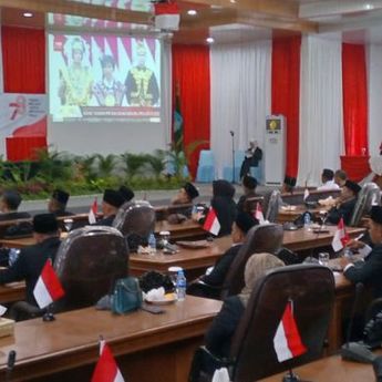 DPRD Bangka Gelar Rapat Paripurna Istimewa Mendengarkan Pidato Kenegaraan Presiden RI