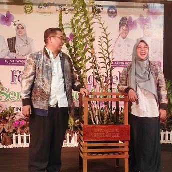 Dendrobium Ibnusilah, Kado Spesial di Harjad Ke-497 Banjarmasin
