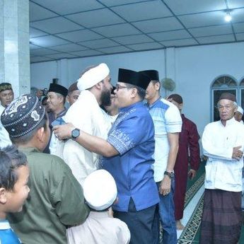 Pj Bupati Bangka M Haris Hadiri Tabligh Akbar di Bukit Layang, Ini Harapannya! 