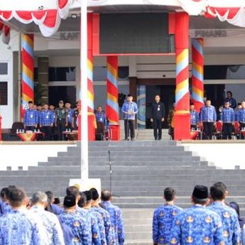 Sekda Pangkalpinang Pimpin Upacara Peringatan Hari Kesaktian Pancasila