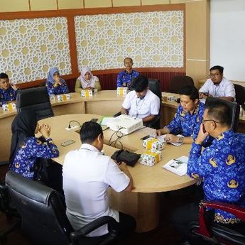 Sekda Mie Go Pimpin Rakor kepesertaan BPJS Ketenagakerjaan