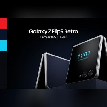 Samsung Umumkan Galaxy Z Flip 5 Retro, Bawa Nuansa HP Lipat Tahun 2000-an