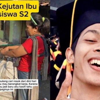 Bikin Sang Ibu Nangis Usai Cari Rongsokan, Ini Kisah Alfin, Anak Pemulung yang Dapat Beasiswa S2