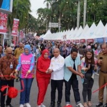 Walikota Molen Hadiri Kegiatan Food Millenial Festival Kota Pangkalpinang