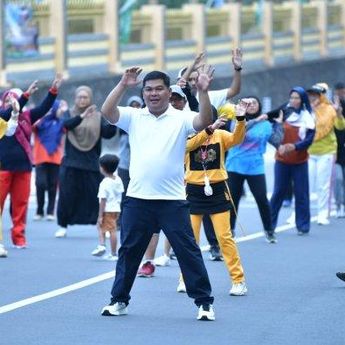 Jadi Kawasan Olahraga dan Wisata, Setiap Minggu Hutan Kota Sungailiat Bebas Kendaraan Bermotor