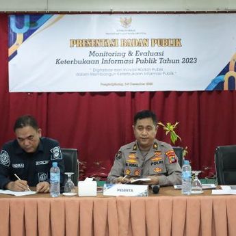 Humas Polda Babel Presentasikan Keterbukaan Informasi Publik Tentang Digitalisasi Dan Inovasi Badan Publik