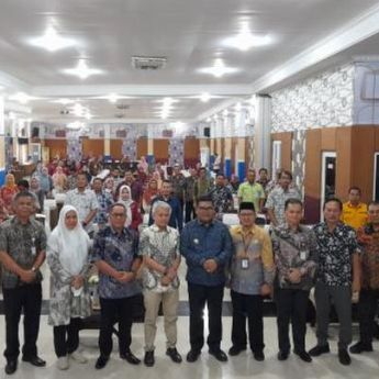 Pj Bupati Haris Hadiri Workshop Optimalisasi Pendapatan Daerah