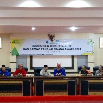 Sekda Mie Go Hadiri BAZNAS Pangkalpinang Award 2024