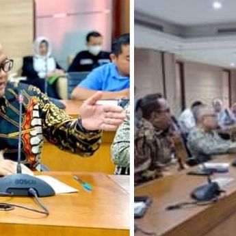 Wakil Ketua DPRD Beliadi Kunker ke kantor Dirjen Minerba Kementerian ESDM RI
