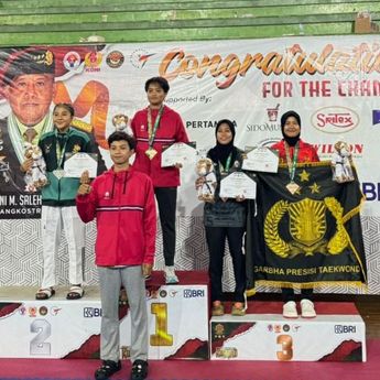 Satu Lagi, Polwan Polda Babel Ini Sukses Raih 2 Medali Di Ajang Kejuaraan Taekwondo Pangkostrad Cup 2024