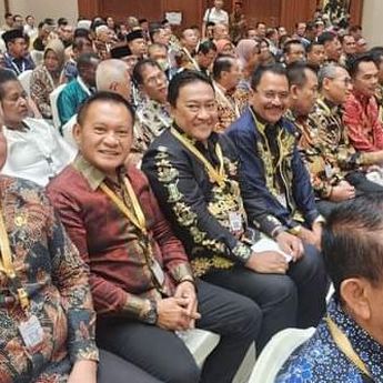 Ketua DPRD Herman Suhadi Hadiri LHP LKPP Tahun 2023