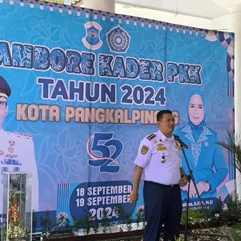 Pj Walikota Budi Utama Hadiri Jambore Kader PKK Pangkalpinang