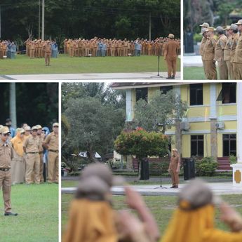  Ini Pesan Kepala Diskominfosta Saat Beri Arahan di Apel Mingguan Pemkab Bateng