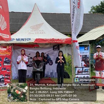 Service Ganti Oli Hanya Bayar 50ribu, Honda Babel Grebek Instansi