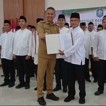 Badan Pengurus Masjid Agung Sungailiat Periode 2025-2028 Dikukuhkan