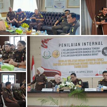Kejari Bangka Tengah Siap dan Mantapkan Langkah Menuju WBK dan WBBM 2025 