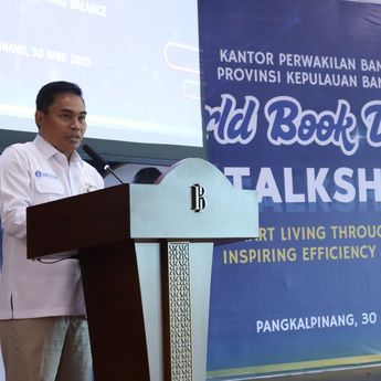 Bank Indoensia Gelar Festival Cerite Serantau Meriahkan Hari Buku Sedunia 2025 di Bangka Belitung