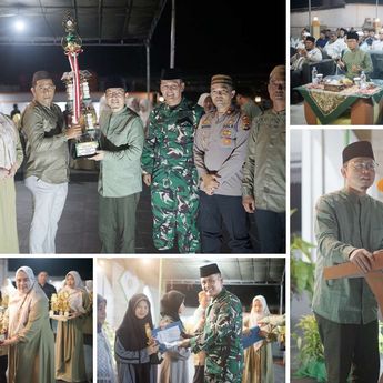 Desa Terentang III Berhasil Raih Juara Umum 1 MTQH Kecamatan Koba