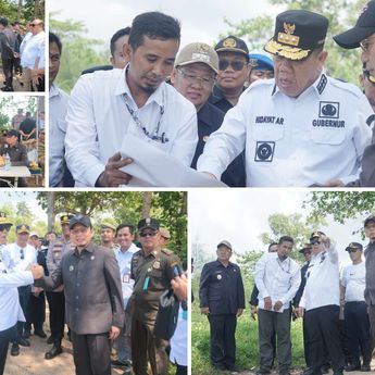 Buka Peluang Ekonomi Baru, Gubernur Babel Tinjau Rencana Pelabuhan di Koba