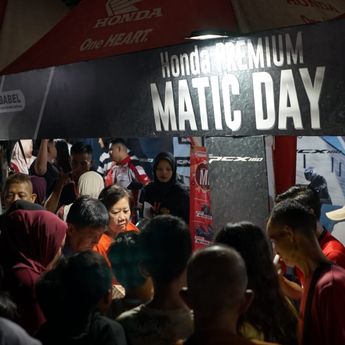Warga Pangkalpinang Antusias Hadiri Honda Premium Matic Day 2025 