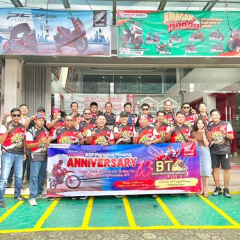 Honda Babel Rayakan Kebersamaan Biawak Trail Adventure Community yang ke-13