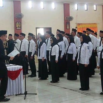 84 PPPK Bangka Barat Diambil Sumpah, Bupati Markus Tekankan Kedisiplinan Kinerja