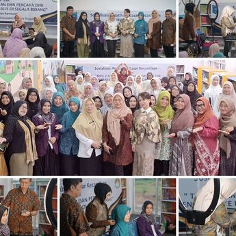 DWP Bangka Tengah Gelar Sosialisasi Pelatihan Dasar Kecantikan Demi Tampil Cantik dan Elegan