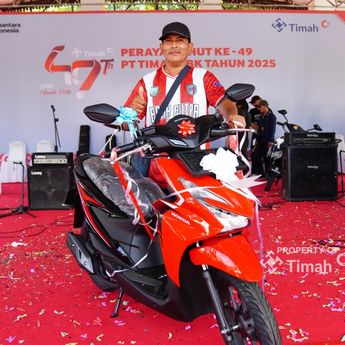 HUT ke-49 PT Timah: Kulup dan Heni Terima Kado Istimewa dari PT Timah dalam Pekan Sehat di Pulau Belitung