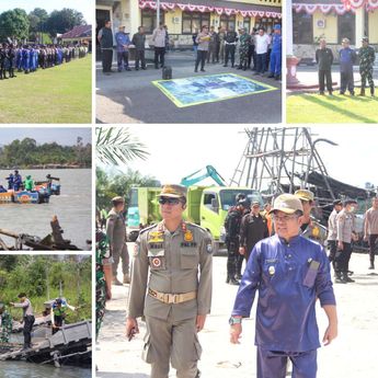 Aksi Damai Penertiban Tambang Ilegal di Koba, Wabup Efrianda: Demi Keselamatan Bersama