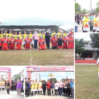 Pemkab Bateng dan Pemkab Basel Kompak di Laga Persahabatan, Sepak Bola Jadi Jembatan!