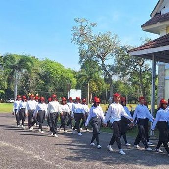 Calon Paskibraka Bangka Tengah Matangkan Formasi Khusus, Jelang Tampil di Peringatan HUT Ke-80 RI