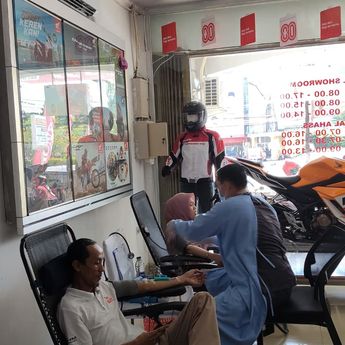 DONOR DARAH: Wujud Sinergi Untuk Negeri Bersama Honda Babel dan PMI