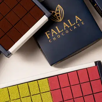 Cokelat Kotak-Kotak Lumer Falala Chocolate, Oleh-Oleh Kekinian Khas Bali