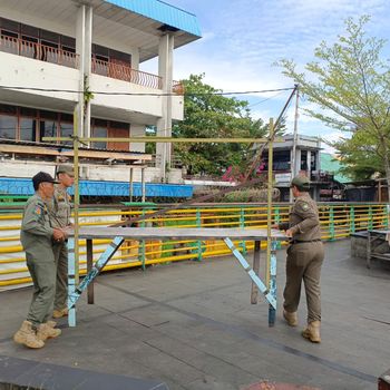 Dukung Jumat ASRI, Pemkot Pontianak Tertibkan Kawasan Waterfront