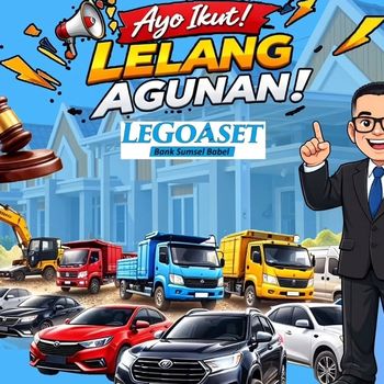 Bank Sumsel Babel Jadwalkan Lelang Aset di Tiga Daerah