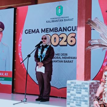 Gema Membangun Desa di Mempawah, Bupati Erlina: Bukti Pemprov Dekat dengan Masyarakat