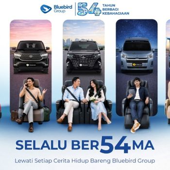 54 Tahun Tumbuh Bersama, Bluebird Group Hadir di Setiap Momen Perjalanan