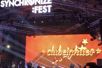 Clubeighties pada Synchronize Fest 2019