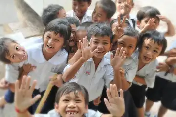 ilustrasi anak-anak sekolah