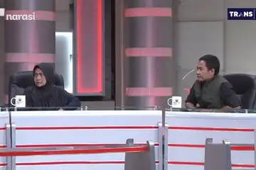 Orang tua Yodi Prabowo saat hadir di Mata Najwa