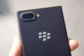 Ilustrasi smartphone BlackBerry